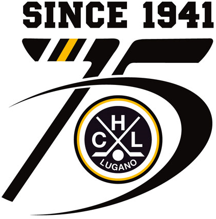 HC Lugano 2016 Anniversary Logo iron on transfers for T-shirts